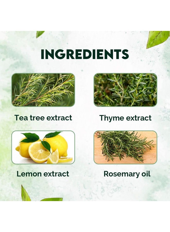 Jovees Herbal Thyme & Tea Tree Anti Dandruff Shampoo | With Tea Tree, Thyme & Lemon Extract | For All Hair Type | Prevents Dandruff & Dry Scalp 150ML - Image 5