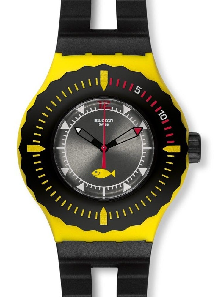 Swatch Unisex Bumble Dive Quartz Movement Water Resistant Wrist Watch - 41 Mm - Image 1