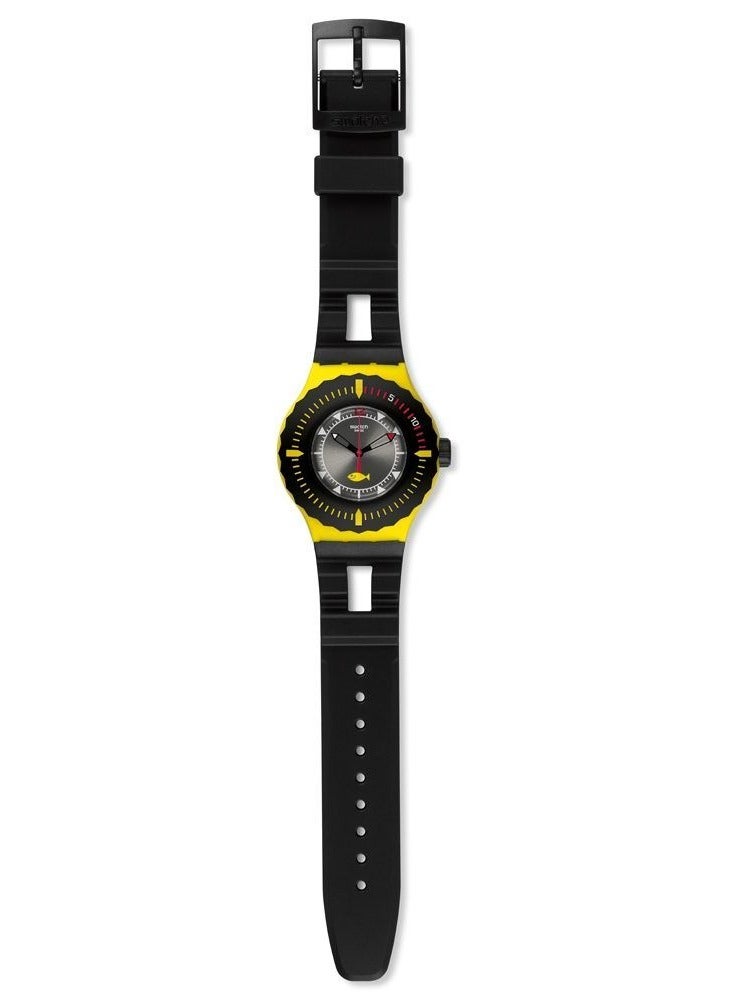 Swatch Unisex Bumble Dive Quartz Movement Water Resistant Wrist Watch - 41 Mm - Image 2