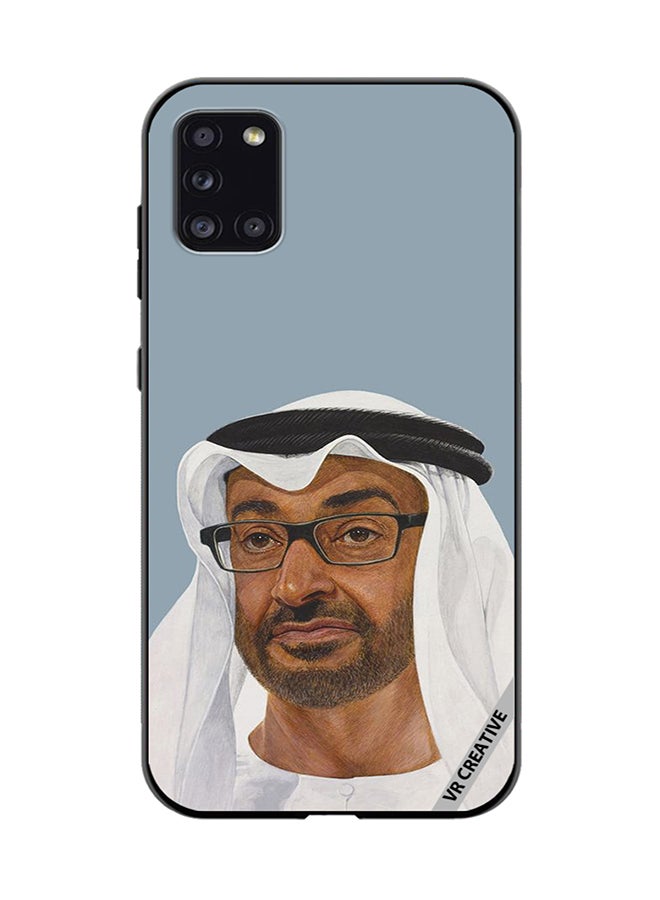 VR CREATIVE Protective Case Cover For Samsung Galaxy A31 Sheikh Mohamed Bin Zayed Al Nahyan Design Multicolour - Image 1