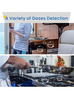 Generic Upgraded Natural Gas and Propane Methane Detector for Home, Kitchen, RVs, and Garage - Features Digital Display, Alarm Sound, and Power Cord for Accurate Leak Detection.  - Image 4