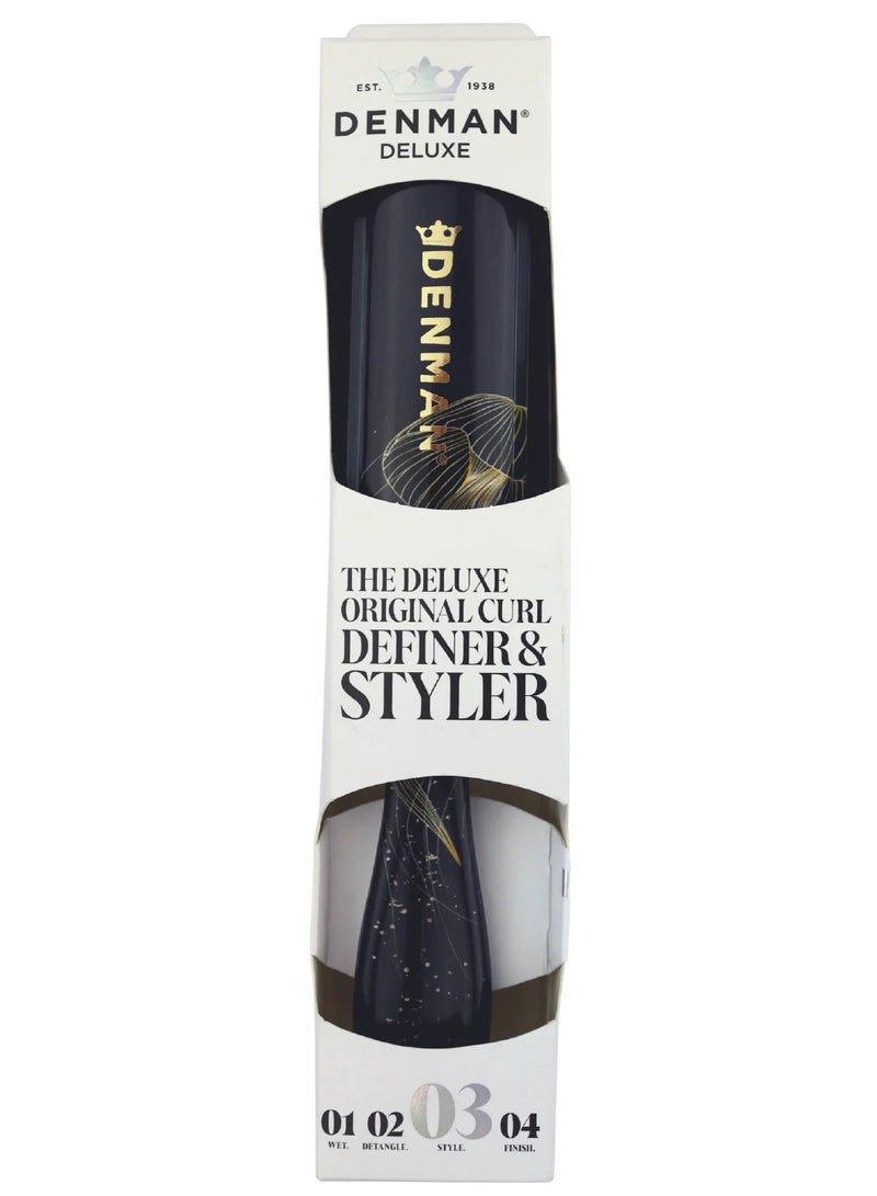 Denman D3 Original Styler 7 Row Hair Styling & Curl Defining Brush DUSK - Image 1