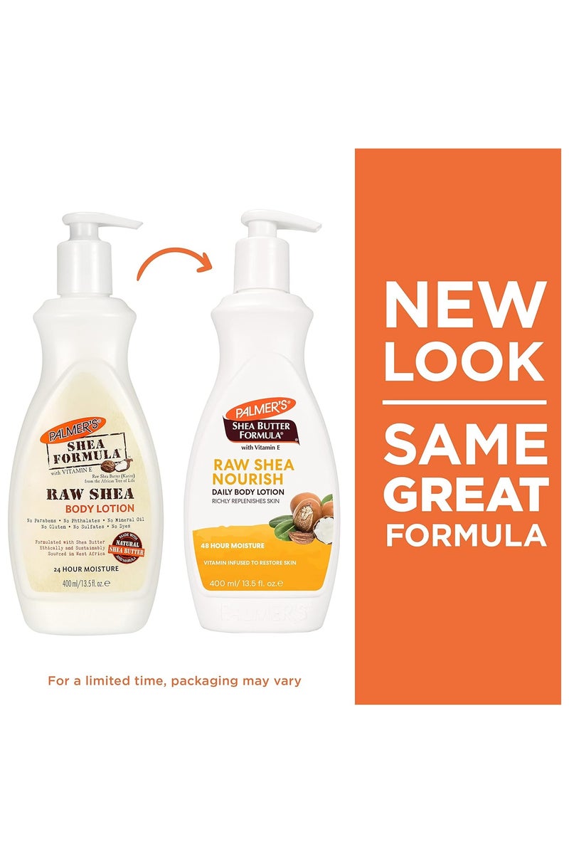 Palmer'S Shea Formula Raw Shea Body Lotion, Pump Bottle 400ml - Image 2