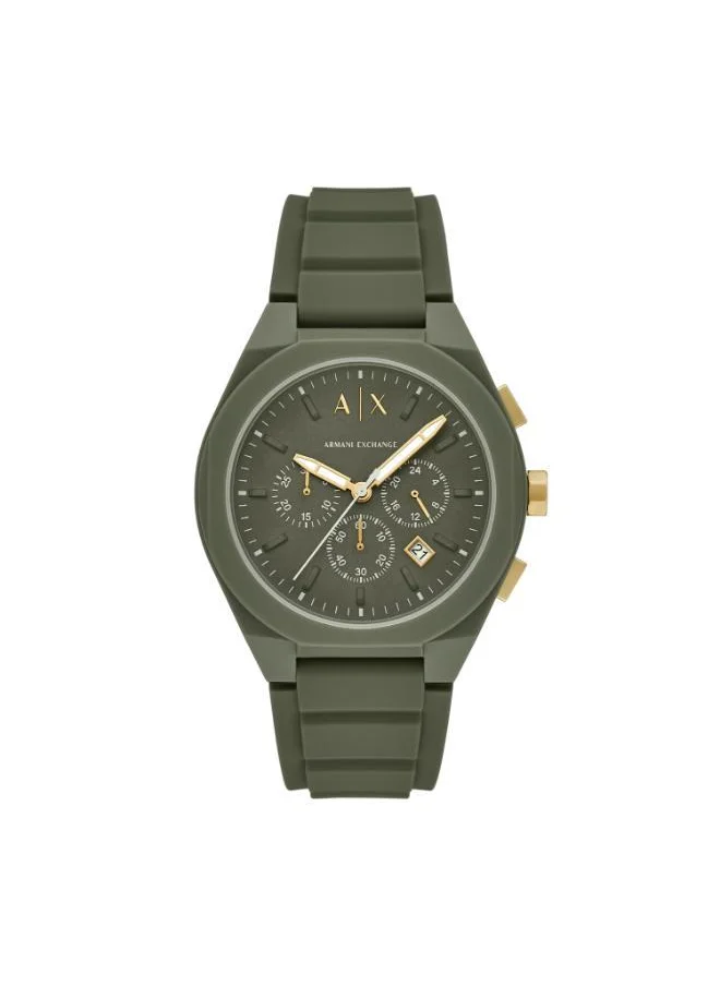 Armani Exchange Ax4169 Silicone Strap Analog Watch
