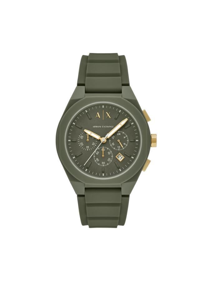Armani Exchange Ax4169 Silicone Strap Analog Watch  - Image 1