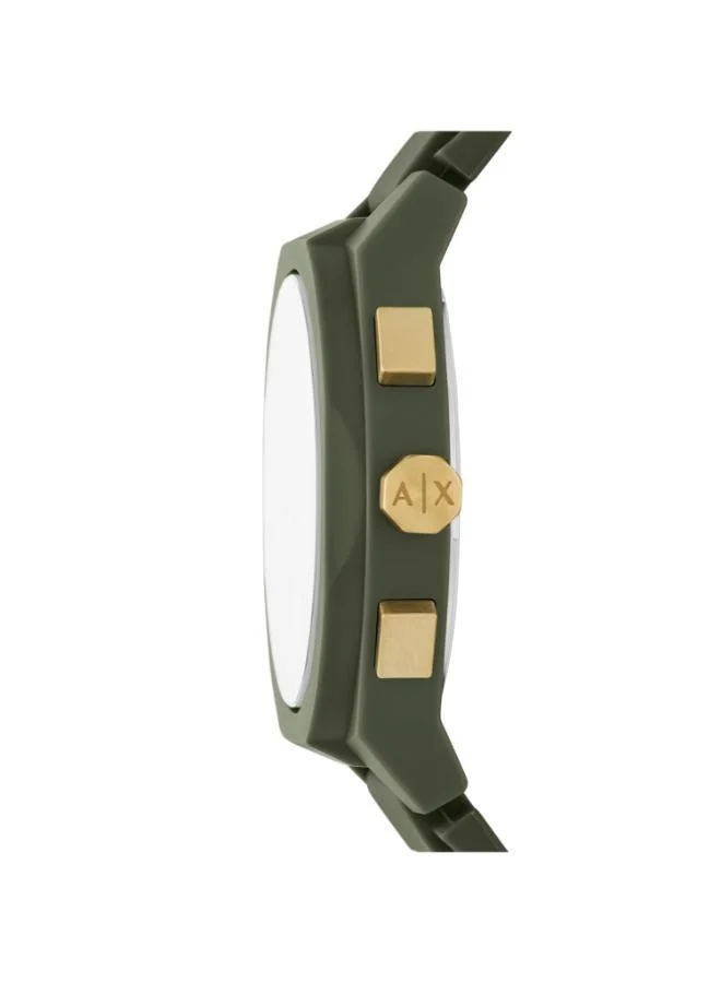 ارماني اكسشينج Ax4169 Silicone Strap Analog Watch