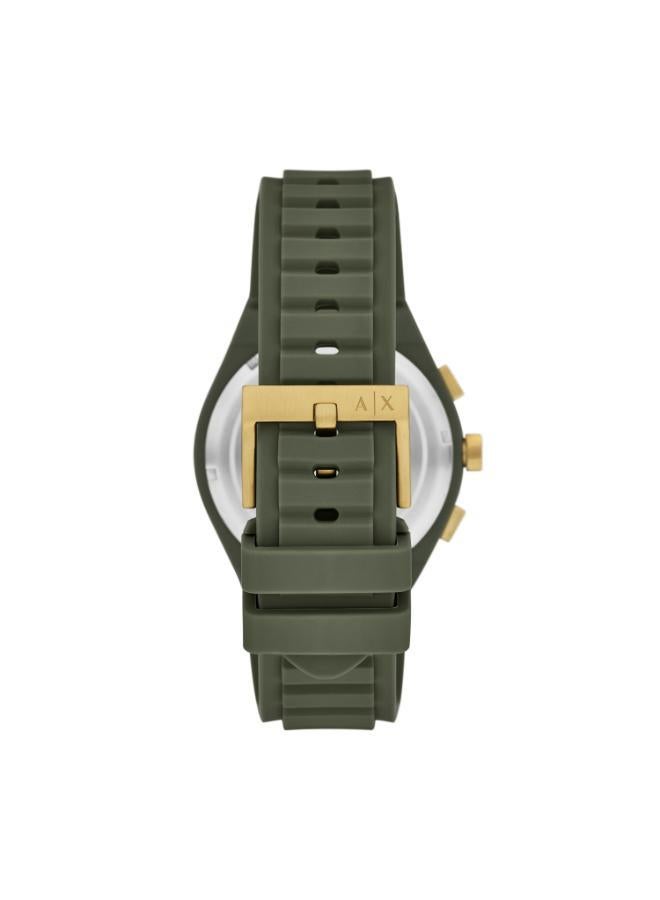 Armani Exchange Ax4169 Silicone Strap Analog Watch  - Image 2