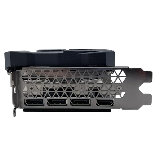 51RISC RTX 3070 Graphics Card, 8GB GDDR6 PCIe 4.0 256-bit HDMI 2.1 DisplayPort 1.4a Dual Fan Cooling Protective Backplate(RTX 3070 8GB - Black) - Image 2