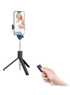 4 in 1 Multifunctional Selfie Stick 360° rotation with LED Light Monopod Tripod with Remote