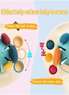 BELLSBERRY Silicone Sensory Pull Toy Montessori Inspired Fun for Travel and Fine Motor Skills Development  - Image 5
