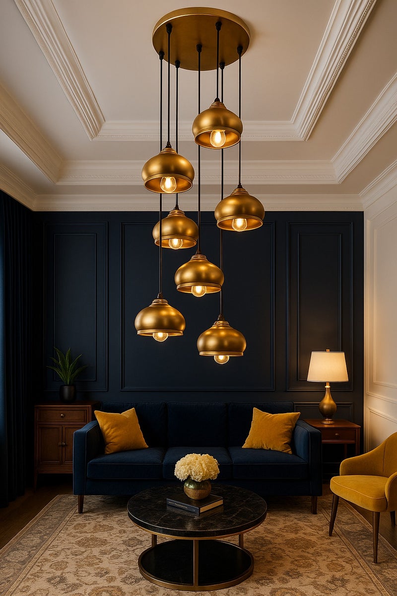 Cluc Moulai Chandelier - 7 Cups - Image 1