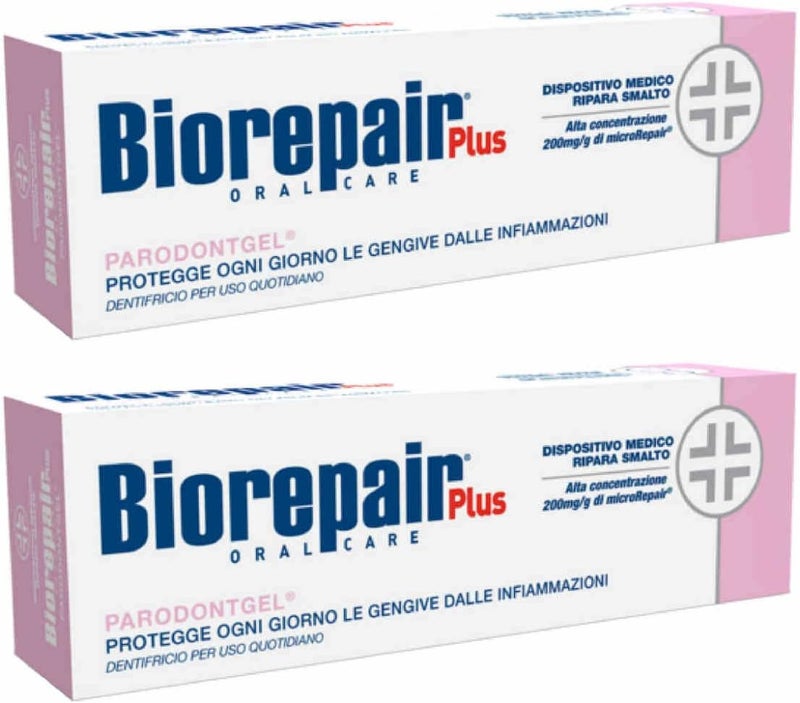 Biorepair Parodontgel Daily Toothpaste 254floz 75mlPack of 2 - Image 1