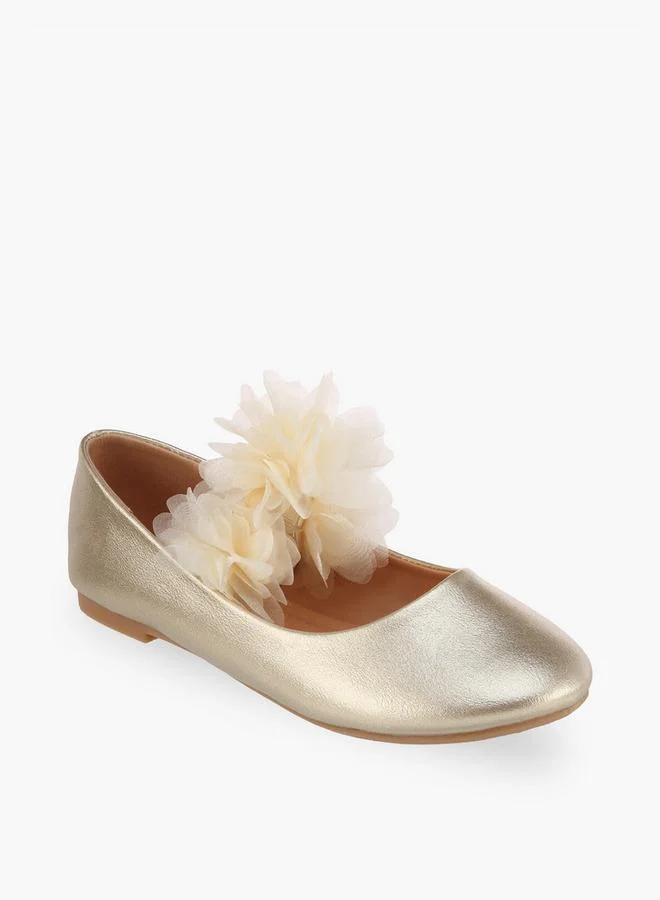 Flora Bella By Shoexpress Flora Bella Girls Embellished Ballerina Shoes