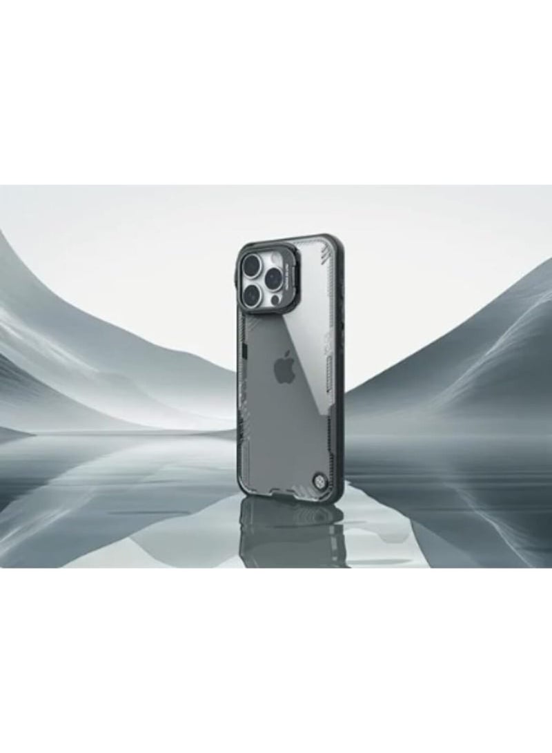 Nillkin Nillkin High Quality Iceblade Prop Case（Camera-Visible Version）For Apple iPhone 16 Pro Max Black  - Image 4