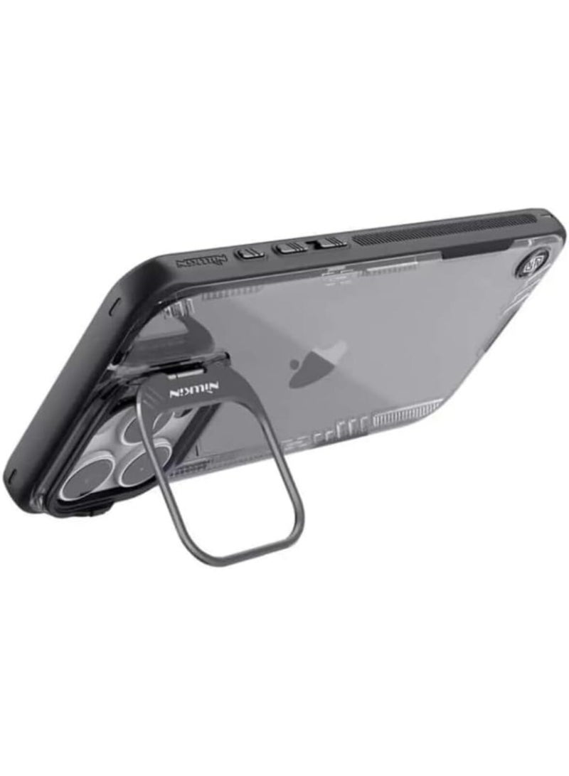 Nillkin Nillkin High Quality Iceblade Prop Case（Camera-Visible Version）For Apple iPhone 16 Pro Max Black  - Image 2
