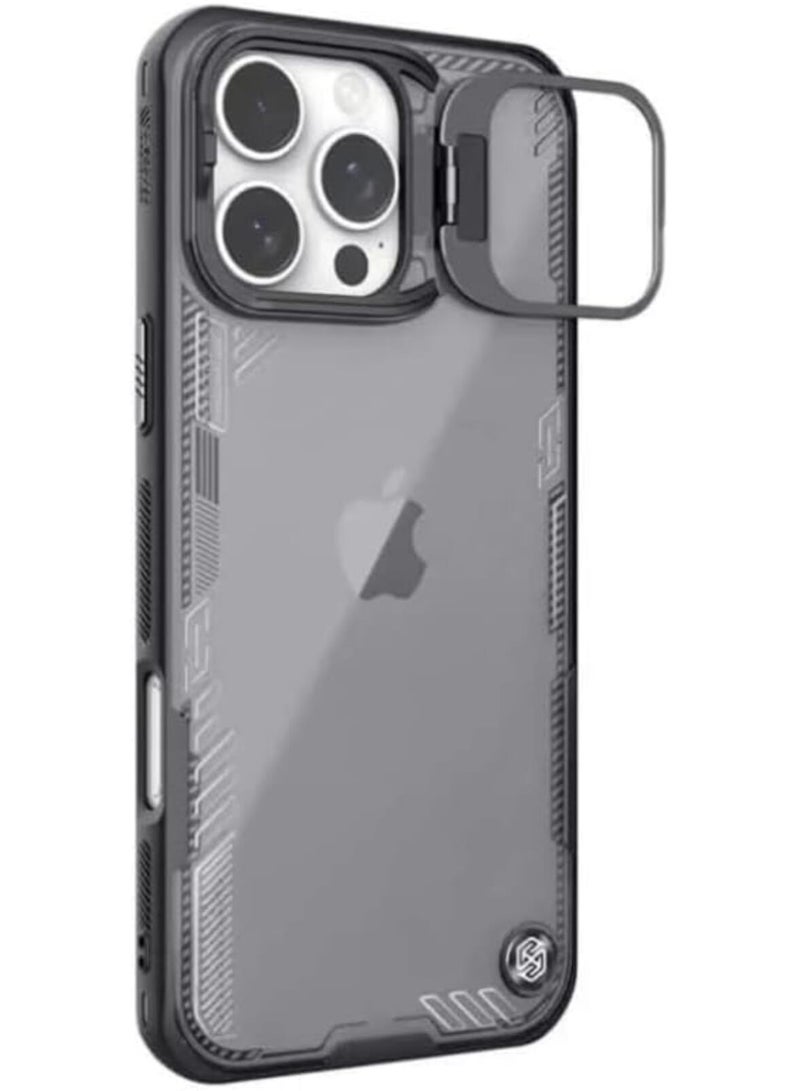 Nillkin Nillkin High Quality Iceblade Prop Case（Camera-Visible Version）For Apple iPhone 16 Pro Max Black  - Image 1