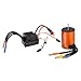 GoolRC Brushless Motor Upgrade Waterproof 3650 3900KV Brushless Motor with 60A ESC Combo Set for 110 RC Car Truck - Image 2