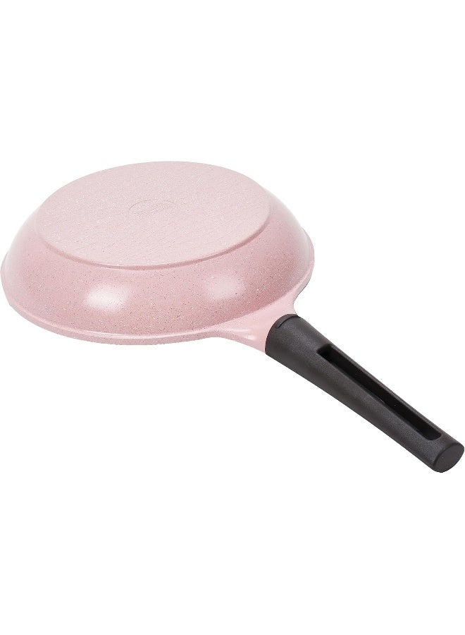 Neoflam 14-Piece Aluminum Granite Cookware Set Pink - Image 5