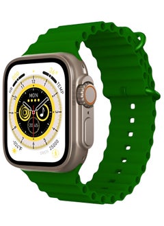 Generic X8+ Ultra Smart Watch Bluetooth NFC Wireless Charging - Green 