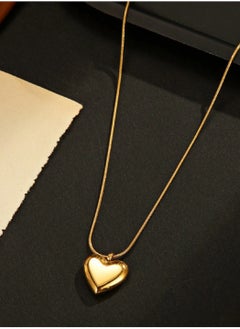 MANIKAN Necklace Heart-Shaped Made of Stainless Steel for women's  - Image 3