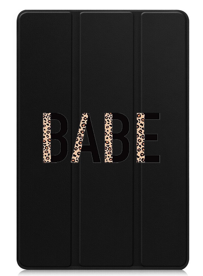 Theodor Protective Flip Case For Apple iPad mini 7th Generation (A17 Pro 2024 / Mini 6 2021 6th Generation) With Trifold Stand Auto Wake Sleep Shockproof Cover Babe - Image 1
