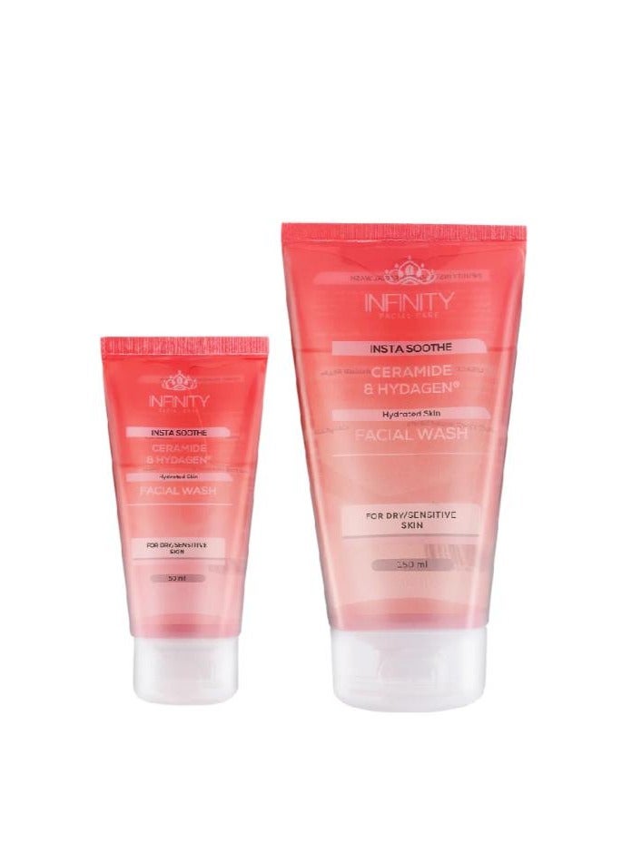 إينفينيتي العناية بالوجه إنستا سوث غسول الوجه الترويجي 1+1 - Image 2