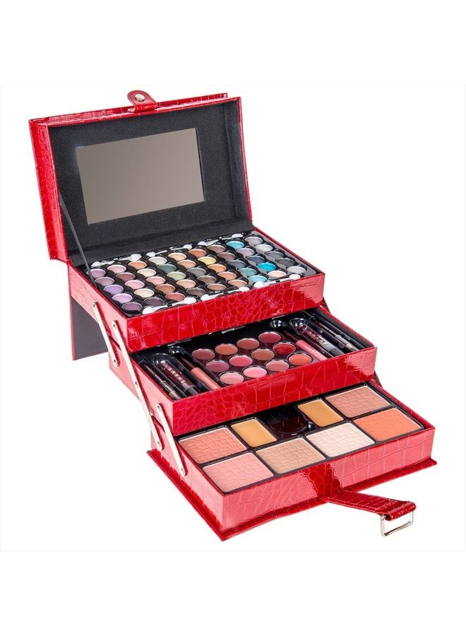 Shany All In One Makeup Kit (Eyeshadow, Blushes, Powder, Lipstick & More) Holiday Exclusive - Image 2