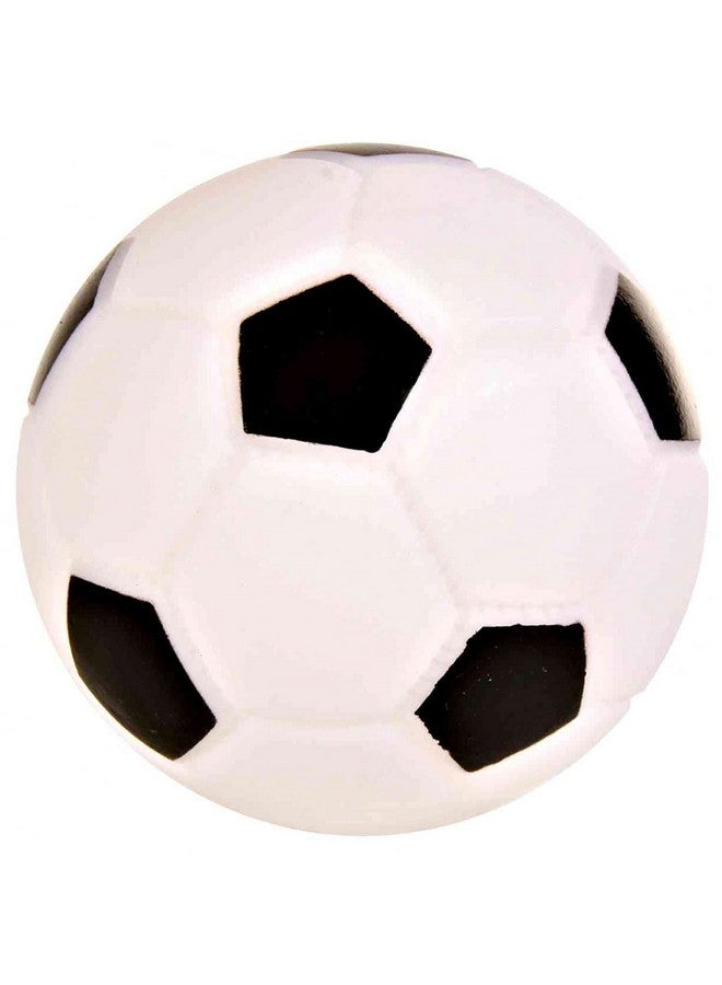 تريكسي لعبة كرة قدم مطاطية من الفينيل للكلاب، صوت مدمج، مثالية للتمرين اليومي للكلاب، المقاس: صغير، 6 سم (عبوة من 4 قطع)