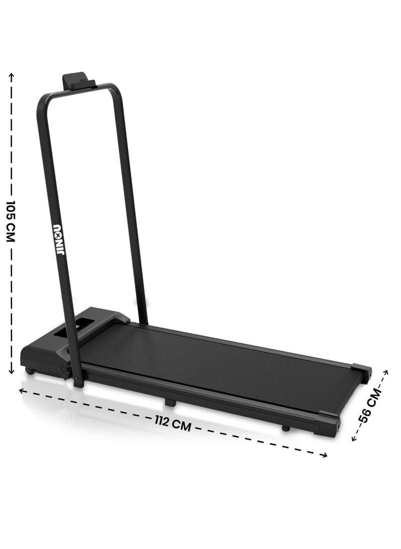 Jinou - Walking Pad - Made with Upgraded Electronics and Premium Quality Aluminium and Pvc Plastic – Treadmill with Foldable Handle – For Walking and Running - Image 1