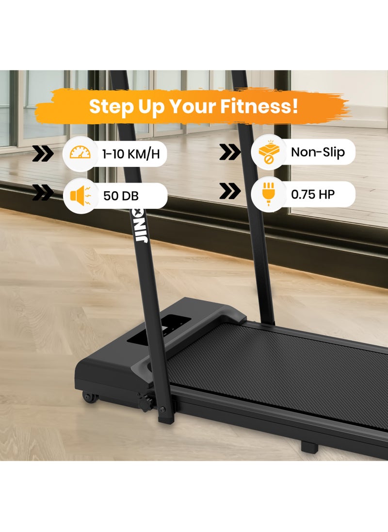 Jinou - Walking Pad - Made with Upgraded Electronics and Premium Quality Aluminium and Pvc Plastic – Treadmill with Foldable Handle – For Walking and Running - Image 1
