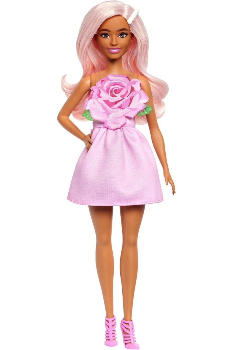 Barbie Fashionistas Doll - Pink Rose - Image 5