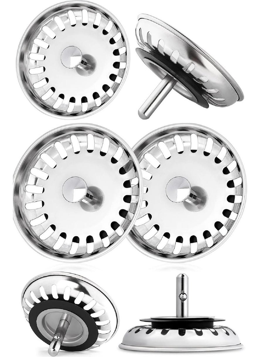 Biterse If it ends, Garbage Stainless Steel Siphon Strainer 8 cm Sink Sink Strainer Sink Drain Strainer  - Image 2