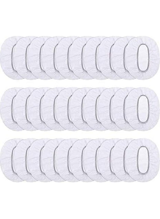ARUP Clear Ear Cover for Shower - 100 Pcs, Waterproof Ear Protector, Ear Shower Caps for Bathing, Hair Dye, Shower Cap | Ear Cover for Swimming - Image 2