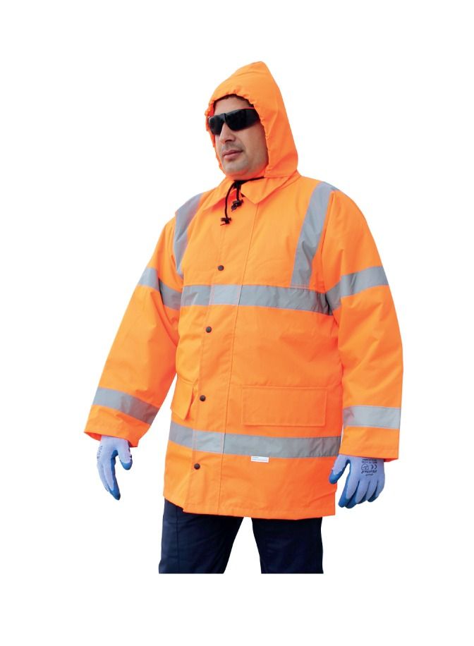 Vaultex Reflective High Visibility Safety Winter Jacket  3XL