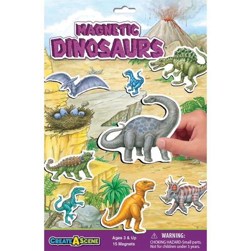 PlayMonster CreateAScene Magnetic Playset Dinosaurs
