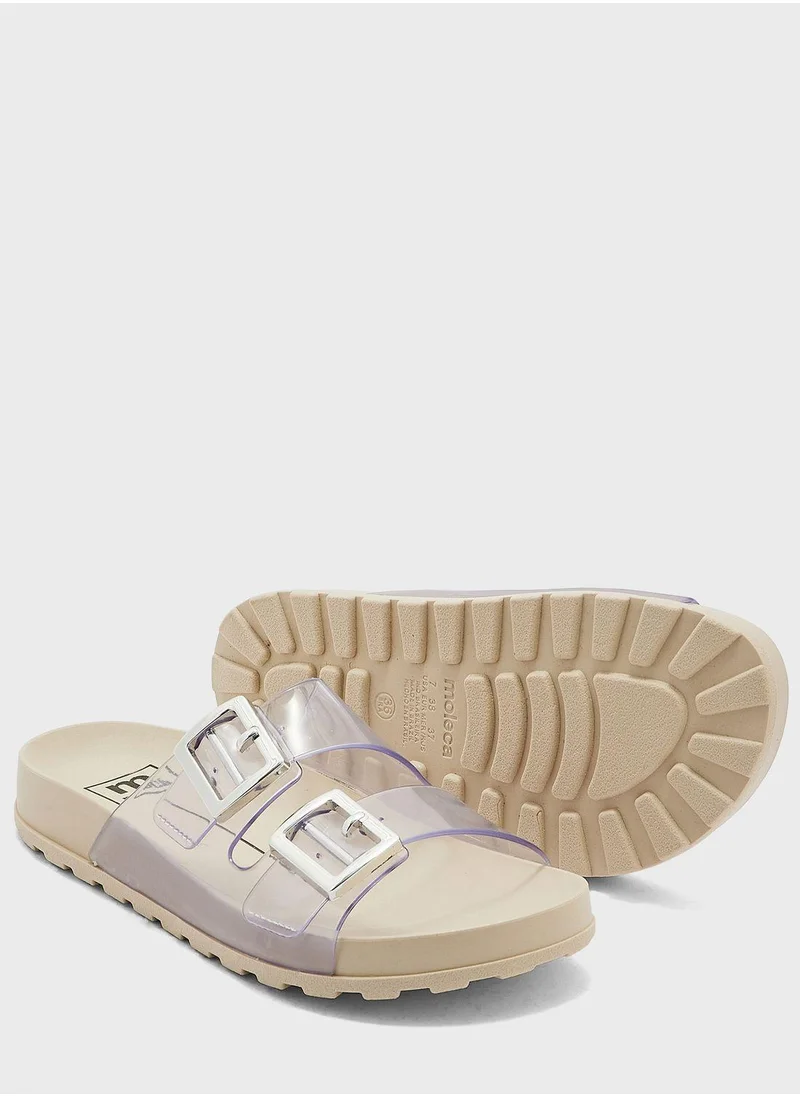 MOLECA Helena Multi Strap Flat Sandals
