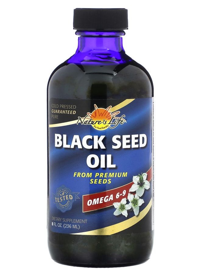 Nature's Life Black Seed Oil 8 fl oz (236 ml) 