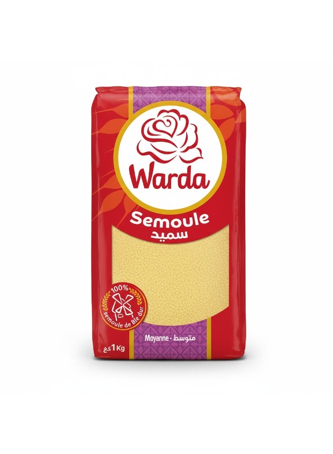 Tunisian Durum Wheat Semolina, Medium, 1 kg
