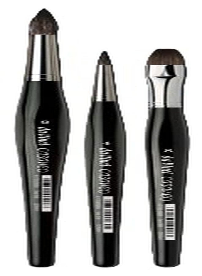 da Vinci Watercolor Series 5386 Casaneo Paint Brush Set, New Wave Synthetics, 3 Brush Set - Image 3