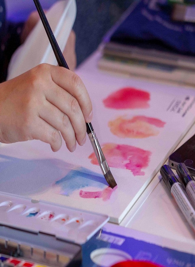 da Vinci Watercolor Series 5386 Casaneo Paint Brush Set, New Wave Synthetics, 3 Brush Set - Image 5