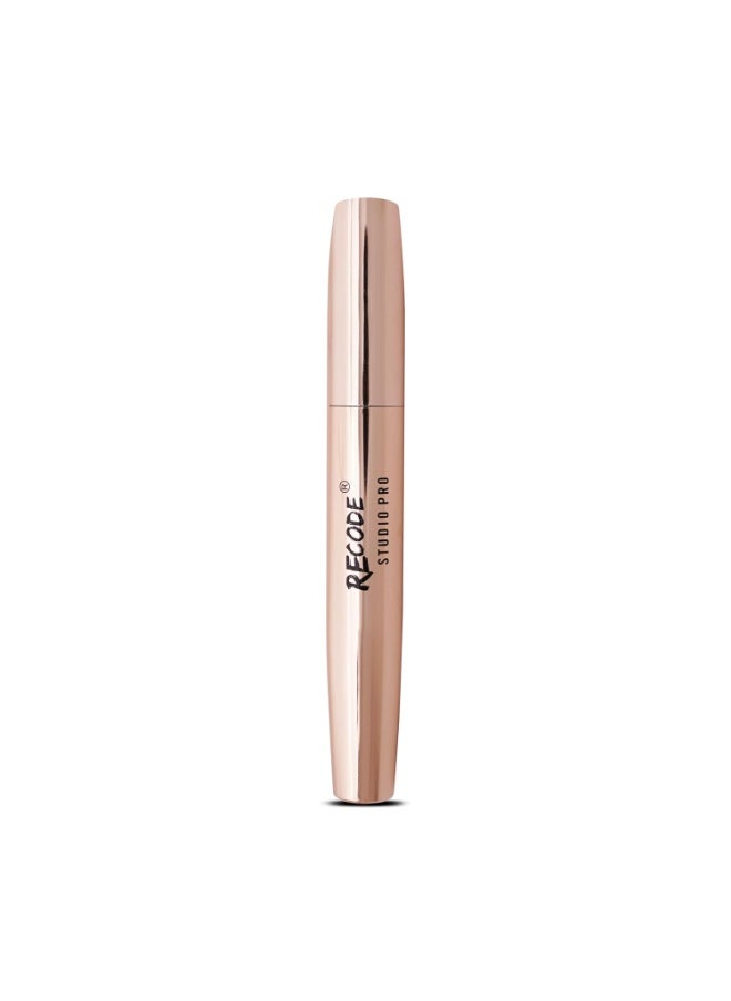 Recode Black Mascara with Argan Oil Moisturizing Creamy Lightweight 8ml  - Image 2