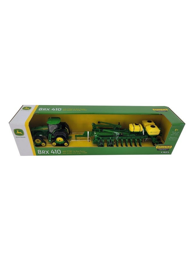 John Deere 1/64 8RX 410 w/ 1775NT 24-Row Planter Toy - LP82766 - Image 5