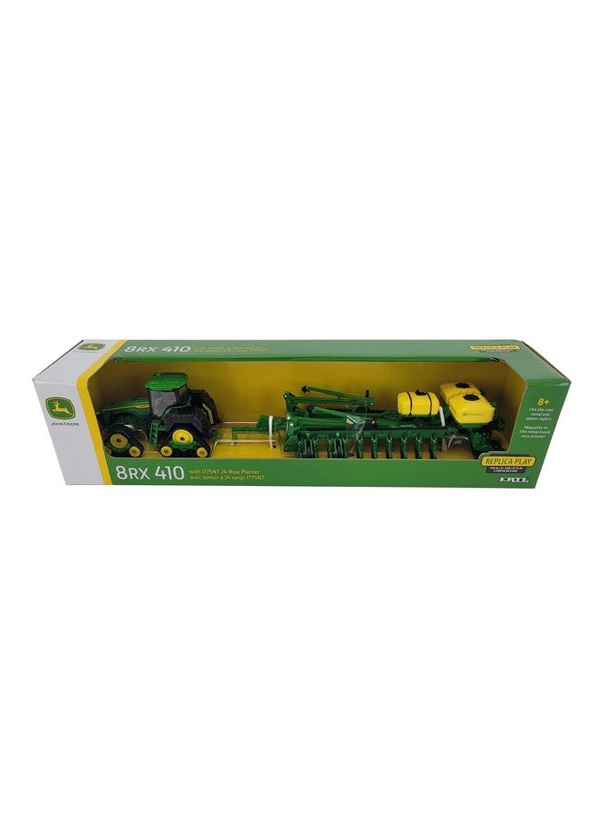 John Deere 1/64 8RX 410 w/ 1775NT 24-Row Planter Toy - LP82766 - Image 2