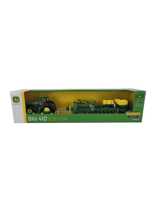 John Deere 1/64 8RX 410 w/ 1775NT 24-Row Planter Toy - LP82766 - Image 1