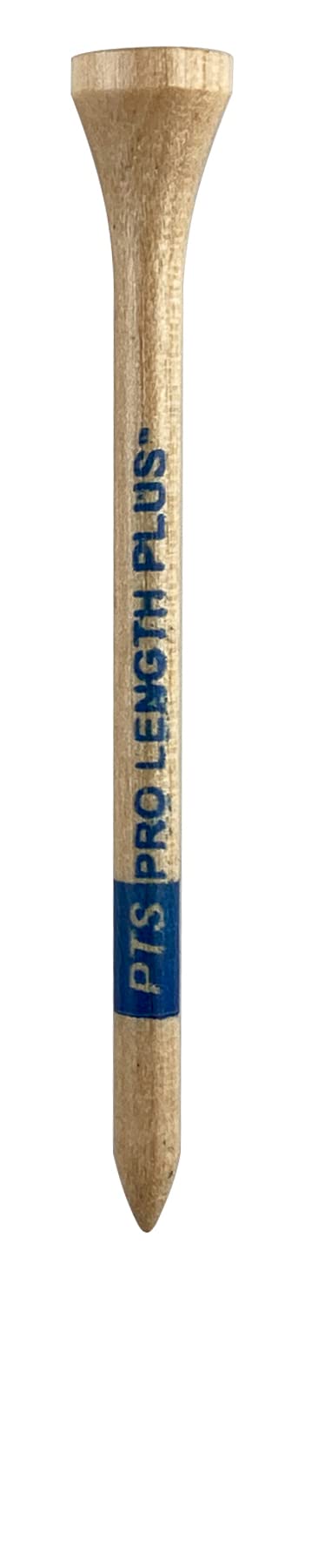 PRIDE GOLF TEE Pride Professional Tee System ProLength Plus Tee, 3-1/4-Inch, 75 Count Bag (Blue on Natural) - Image 2