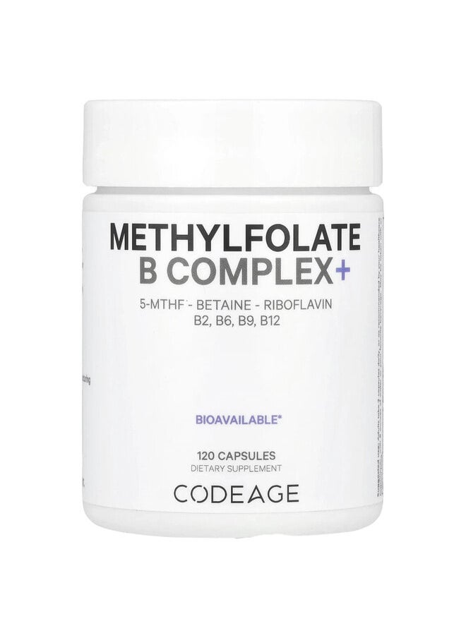 Codeage Methylfolate B Complex, 120 Capsules  - Image 2