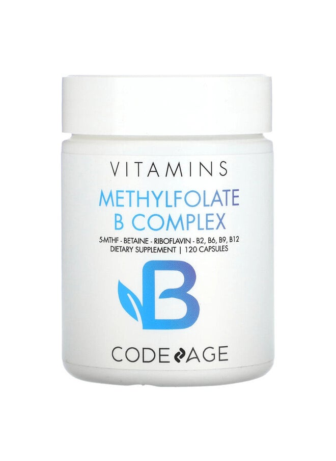 Codeage Methylfolate B Complex, 120 Capsules  - Image 1