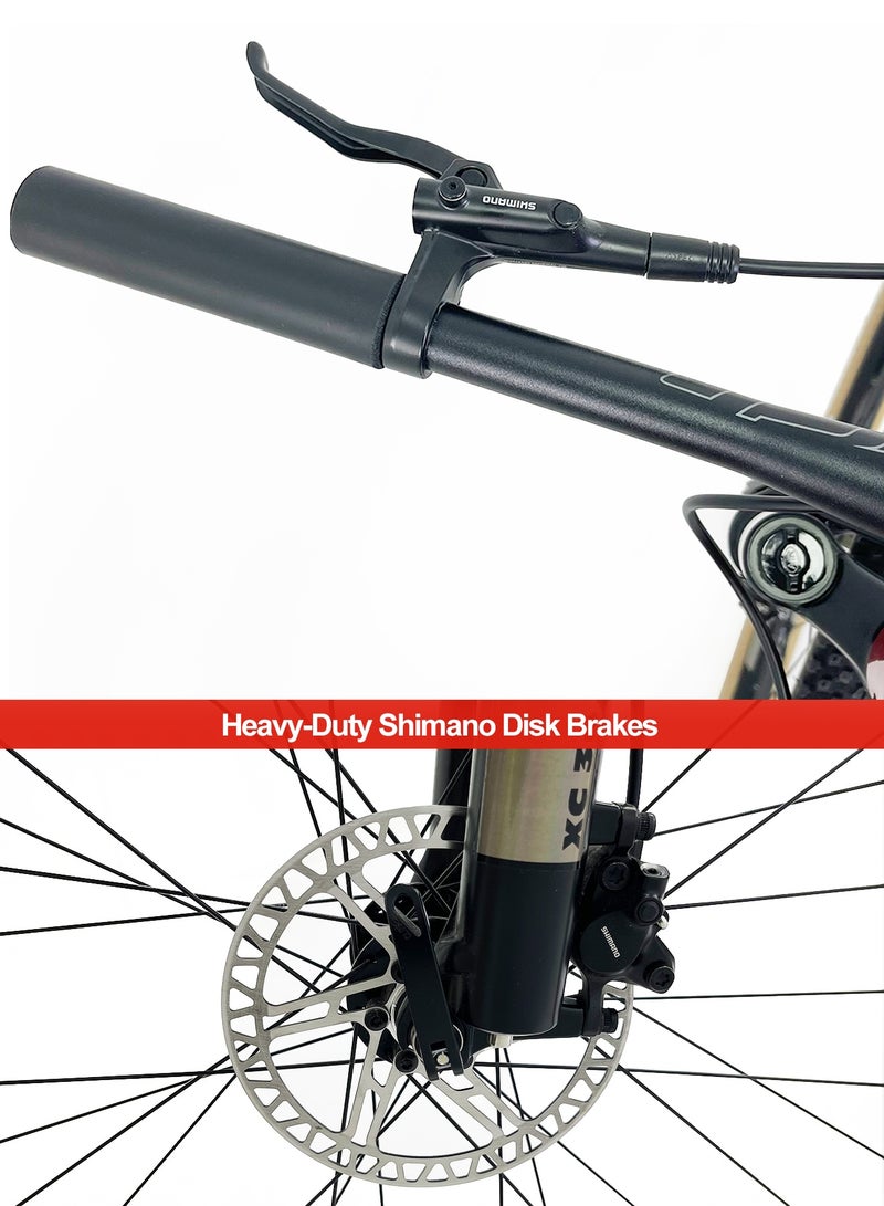 Sunpeed ACE 29ER XC Mountain Bike 19" Aluminium Frame (483 mm) with 11 Speed Lightweight Cross Country MTB - Image 5