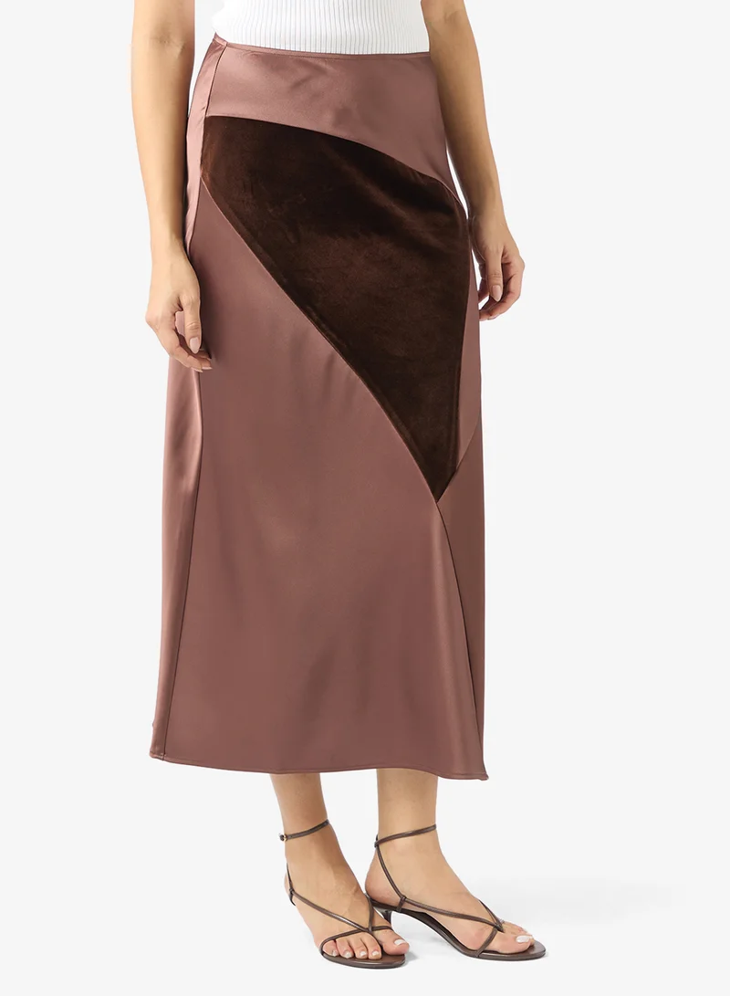AWMARIAH High Waist ANKLE SKIRT