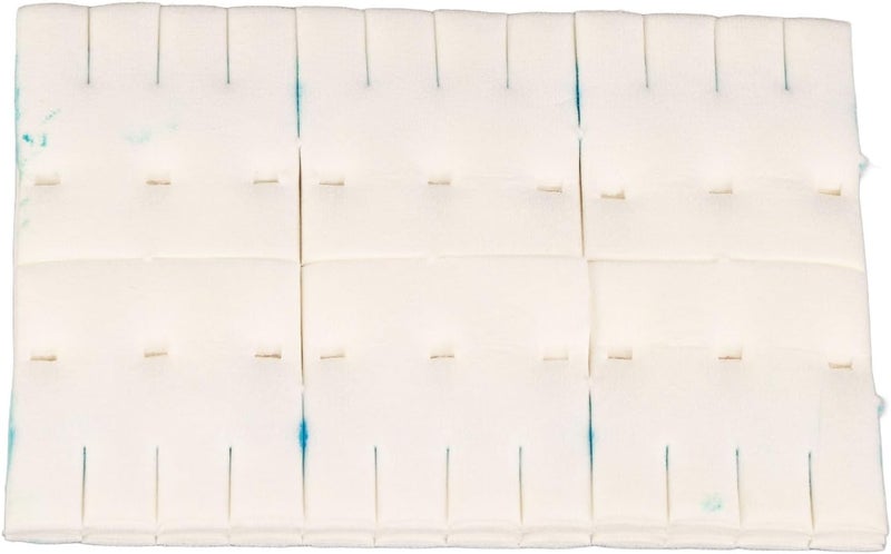 Semme Toilet Brush Toilet Brush D 12 Pcs Replacement Refills for 3061 Scrubber Wand Lavender Scented Random Hole Placement (Lemon) - Image 3